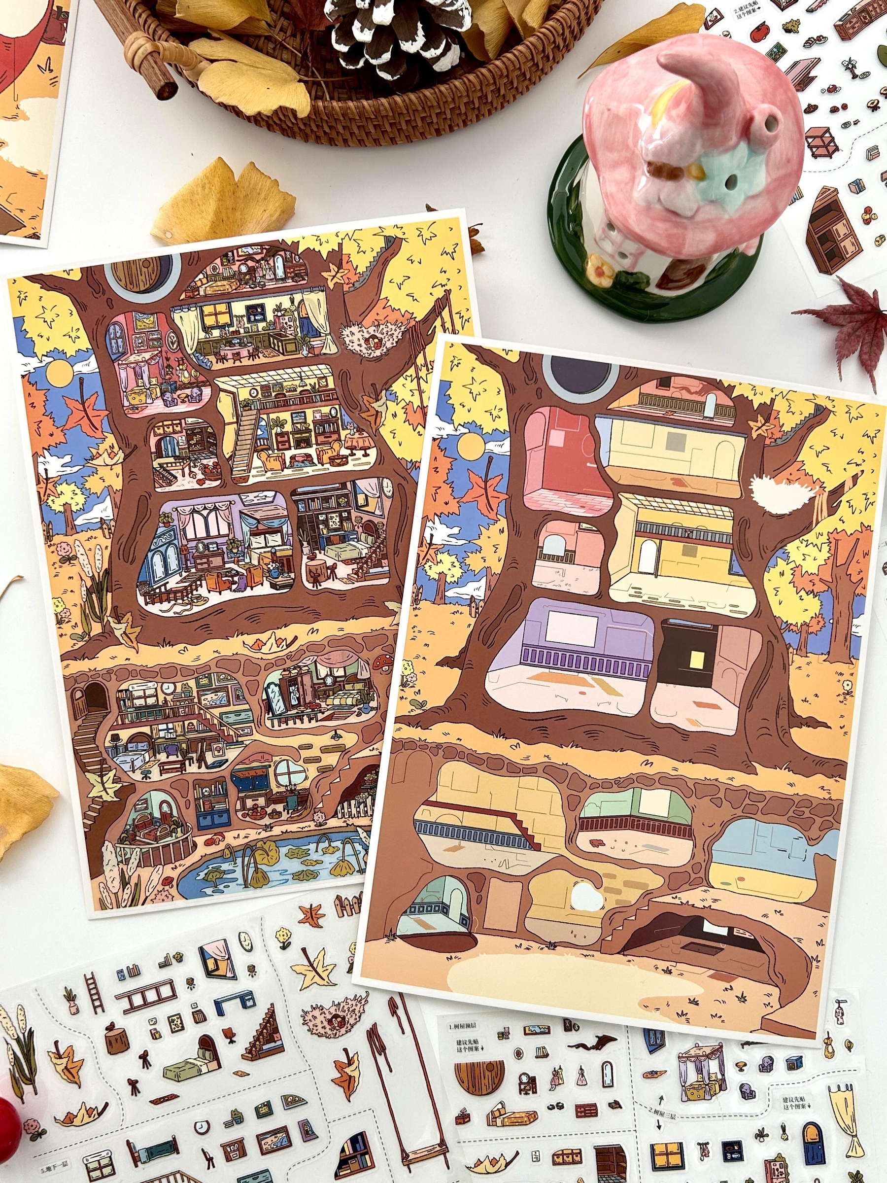 #299 My little cottage 25.0(Size:L)