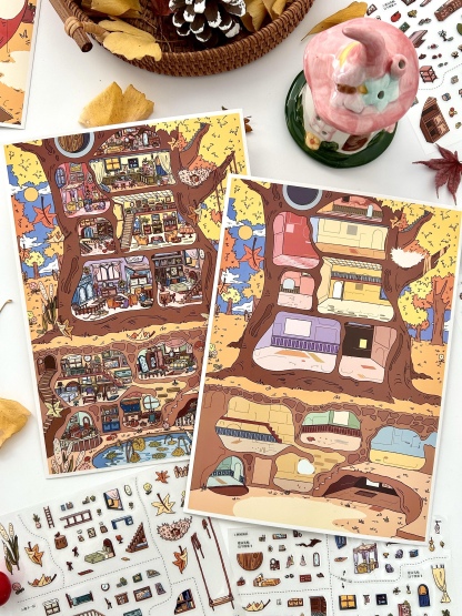 #299 My little cottage 25.0(Size:L)