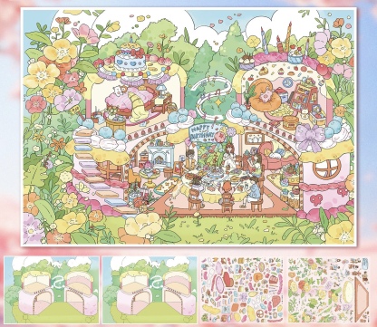 #142 Tea house&Cake party(Size:L)