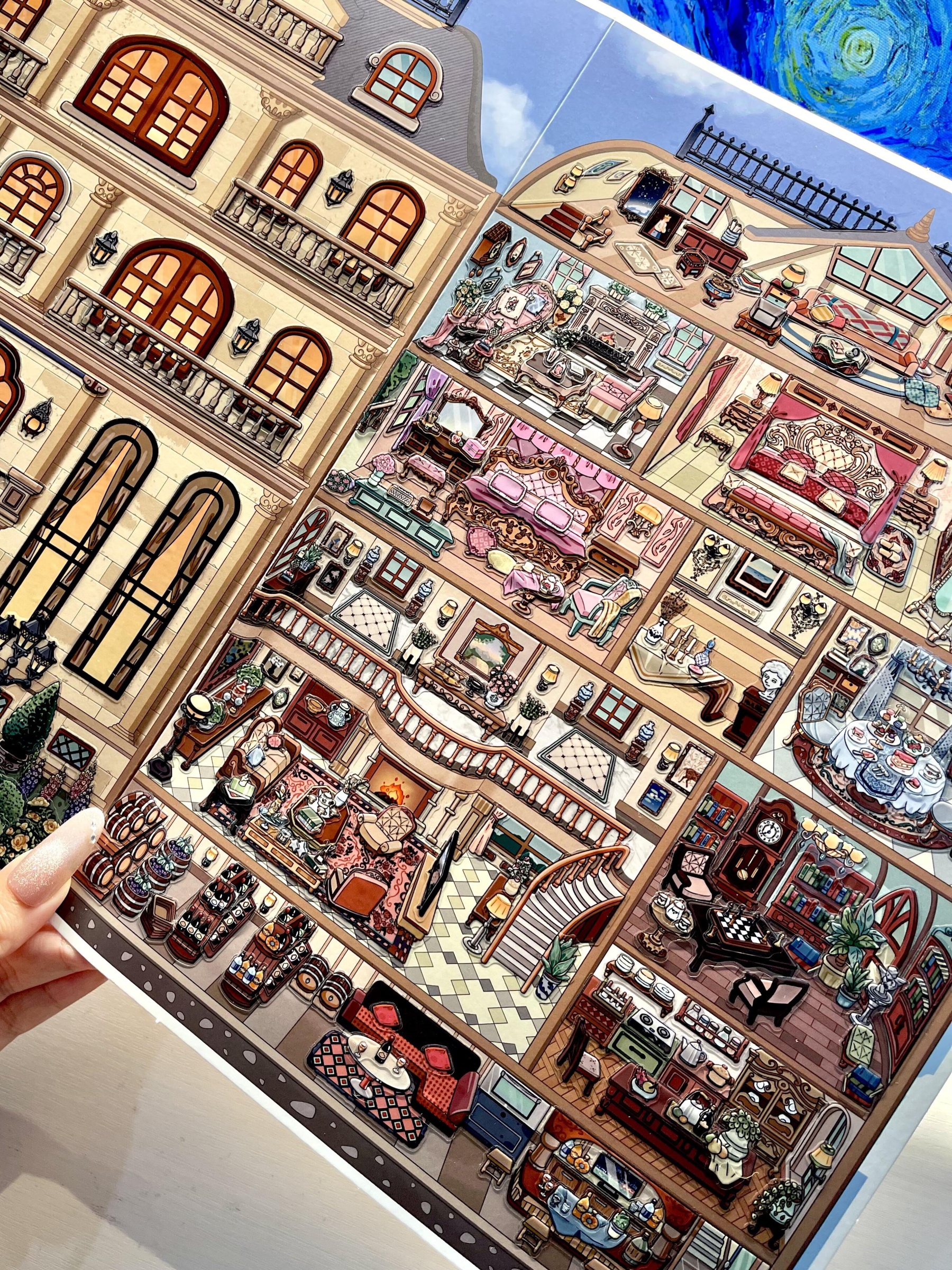 #195 Vintage mansion (Size:XXL)