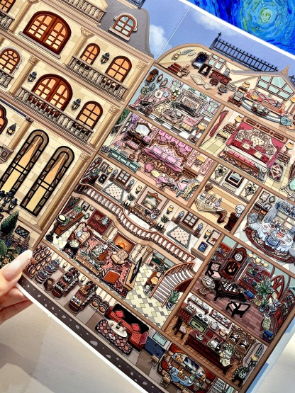 #195 Vintage mansion (Size:XXL)