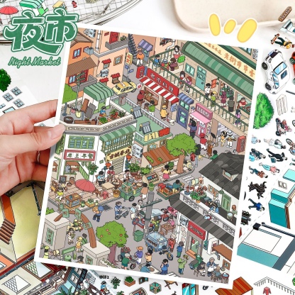 #053 Corner of street 106.0(Size:L)