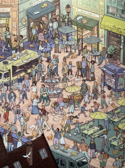 #125 People&Cat (Size:XL)