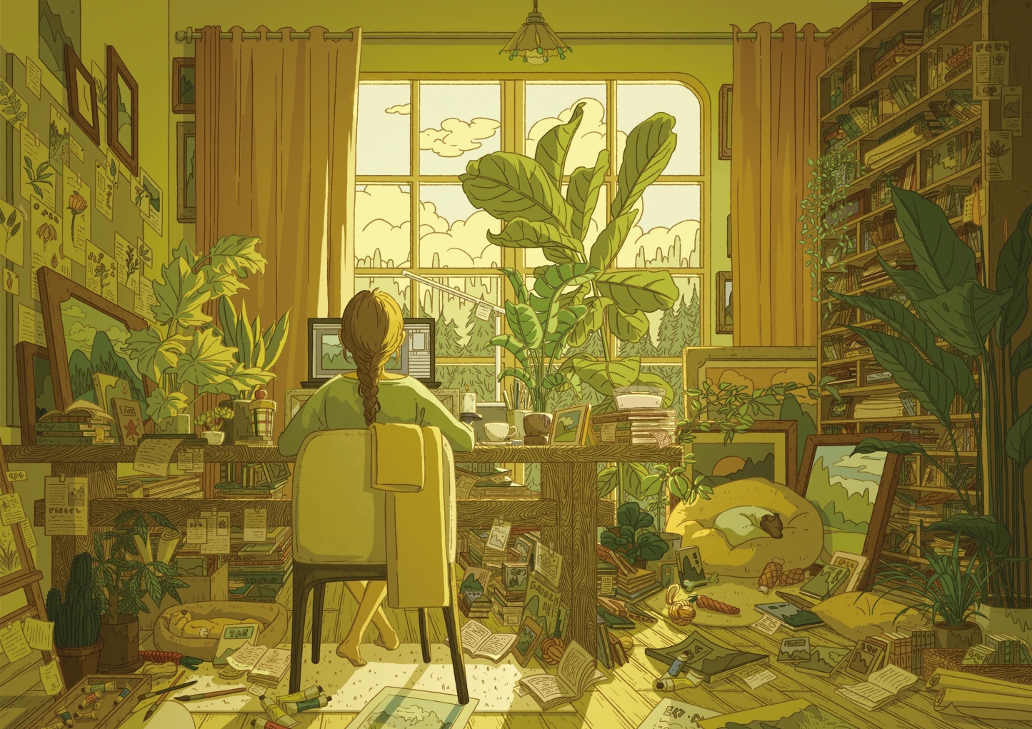 #318 Healing cozy room（Size:L)