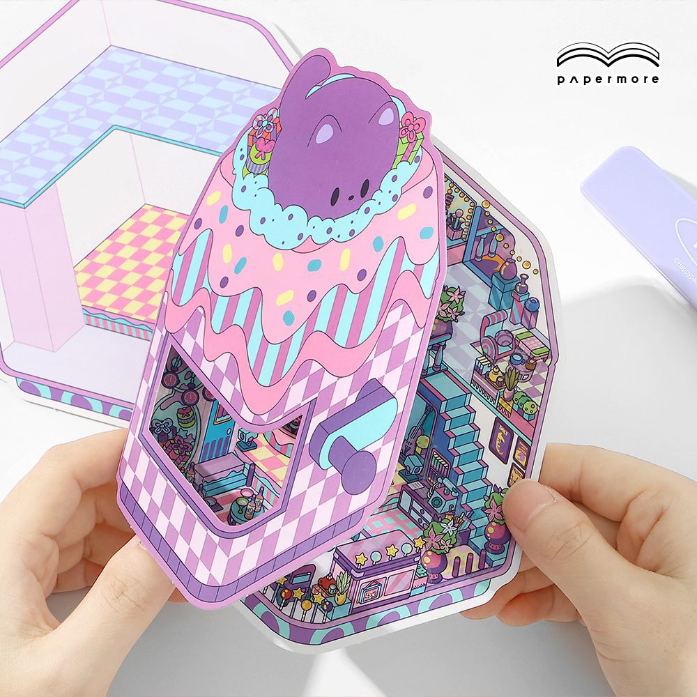 The Cottage With A Cover Build 4 Magical Worlds -Premium Theme Sticker Collection