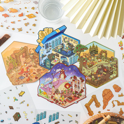 The Little Prince Collection Build 4 Magical Worlds -Premium Theme Sticker Collection