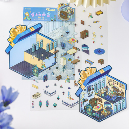 The Little Prince Collection Build 4 Magical Worlds -Premium Theme Sticker Collection