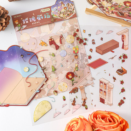 The Little Prince Collection Build 4 Magical Worlds -Premium Theme Sticker Collection