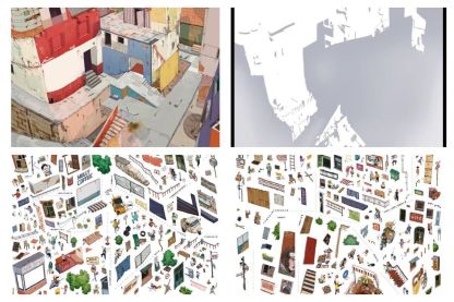 Life in the Small Town Premium Theme Sticker Collection