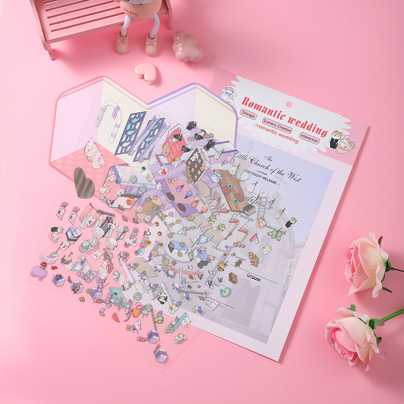 #154 Romantic Wedding （Size：L)