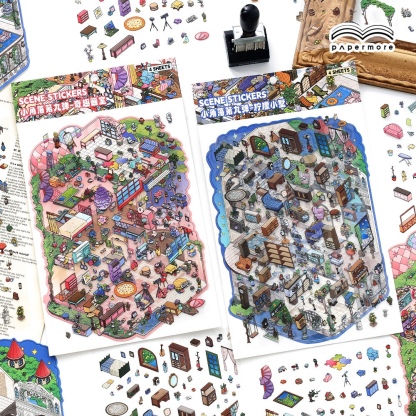 #262 Papermore little corner 9.0(Size:L)