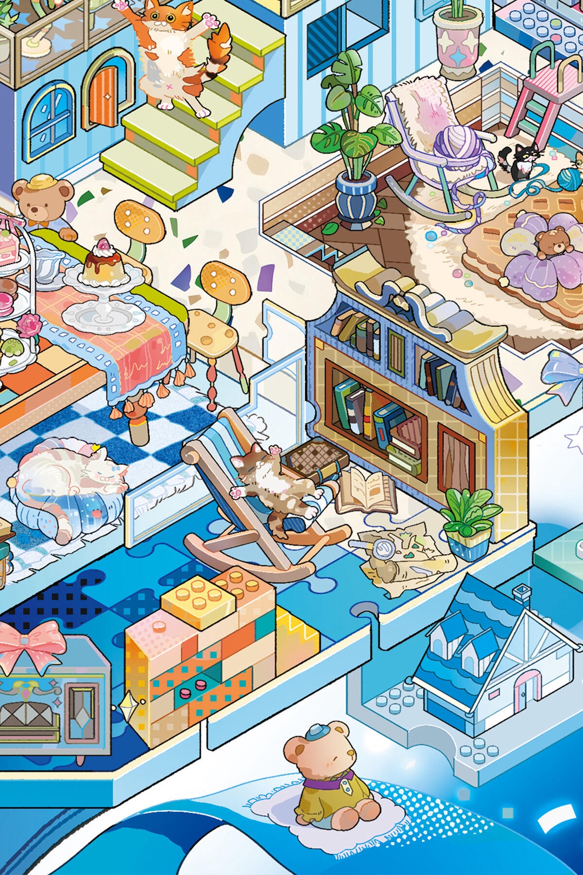 #194 Cloud kitty(Size:L)