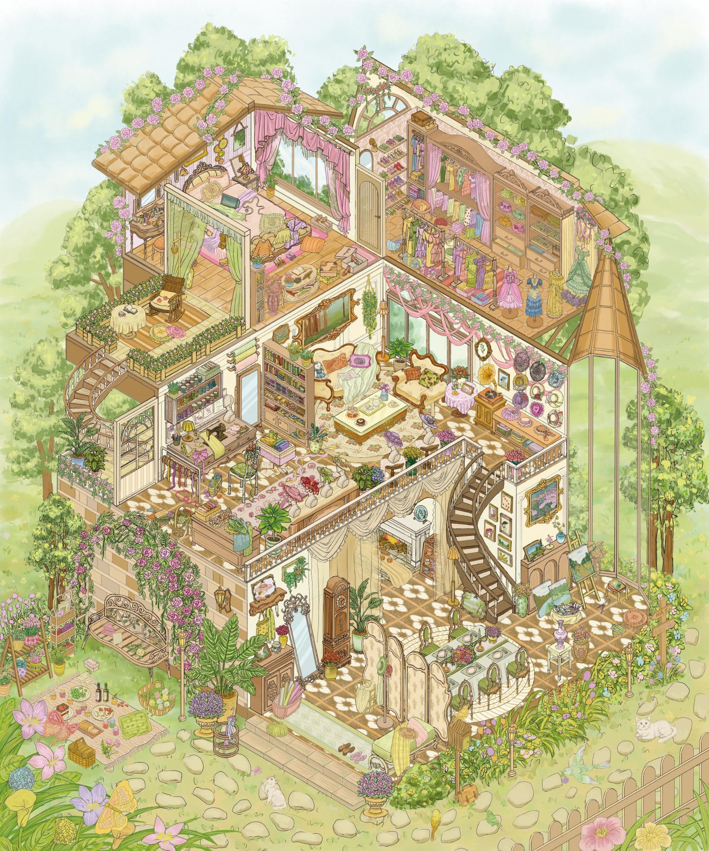 #296 Summer& Fall (Size:XL)