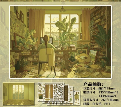 #318 Healing cozy room（Size:L)