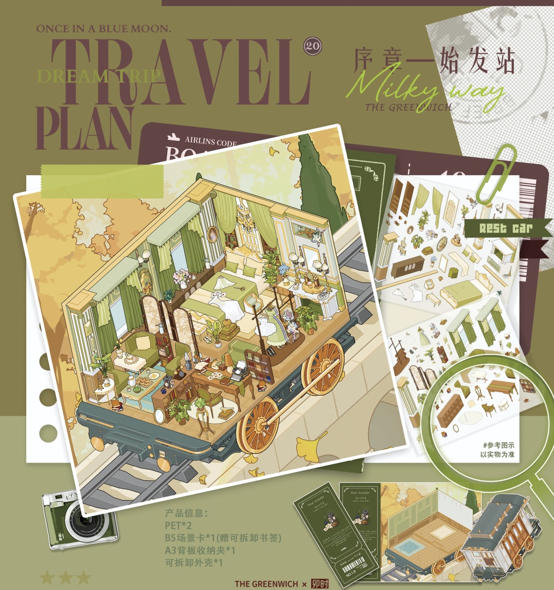 #025 Travel plan 1.0(Size:M)