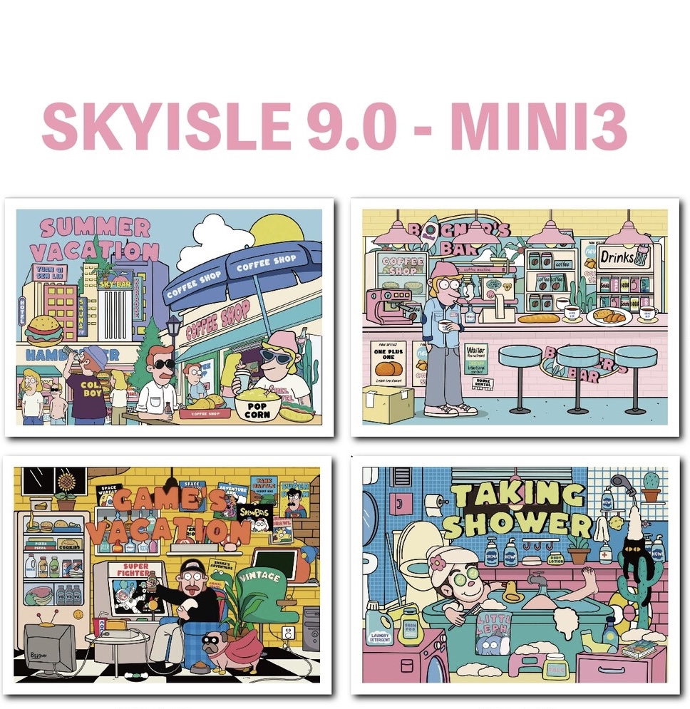 #255 Skyisle 9.0 （Size:S-XL)