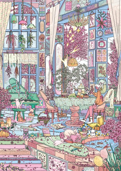 #186 Cherry Blossom & Maple Leaf (Size:XL)