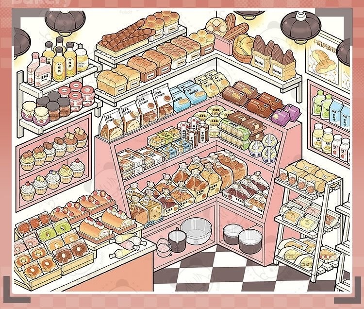 #088 Daily necessities series scene book(Size:M)