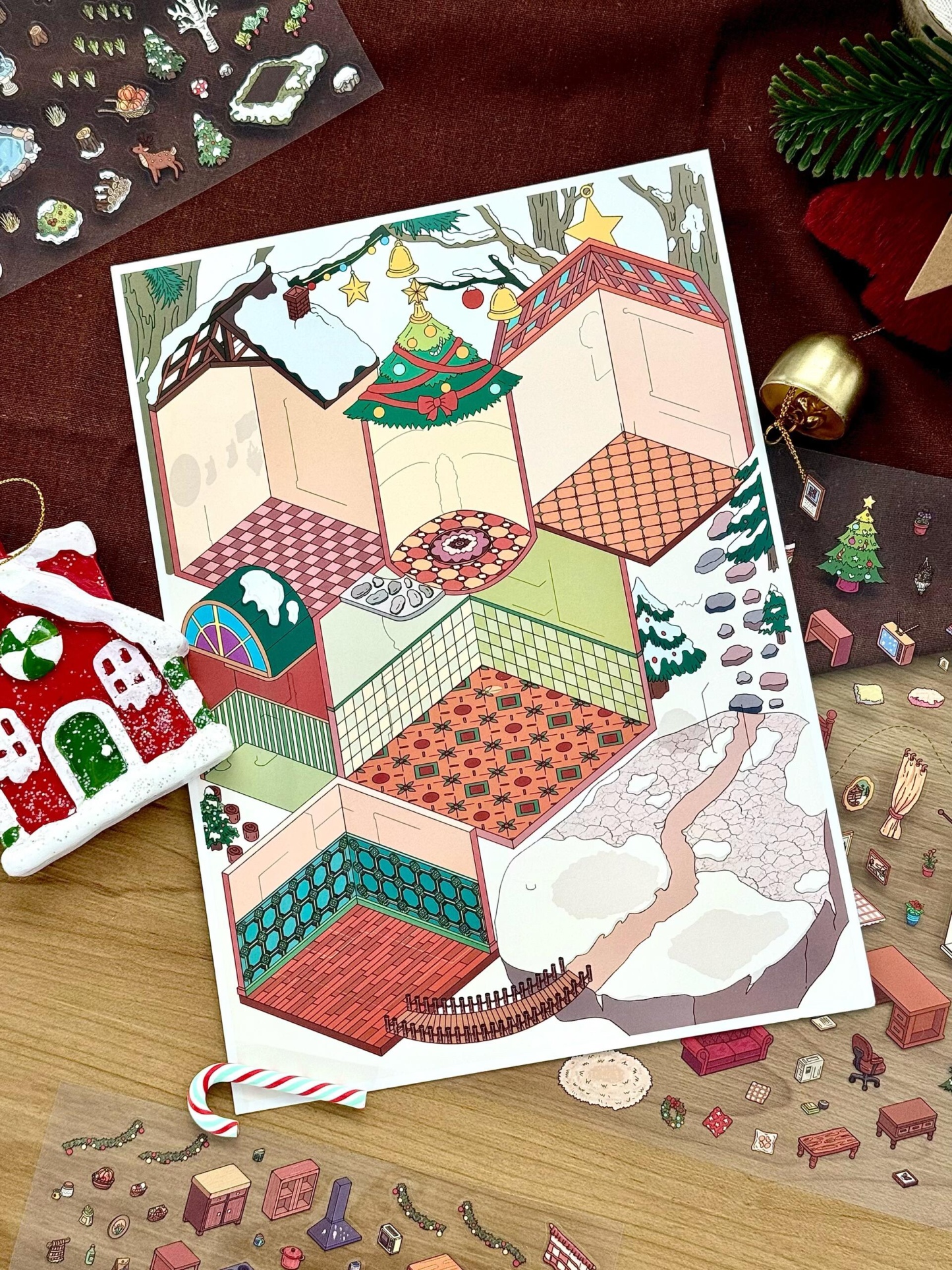 #213 Christmas Special My Cottage Series: Vol.13 (Size:M)