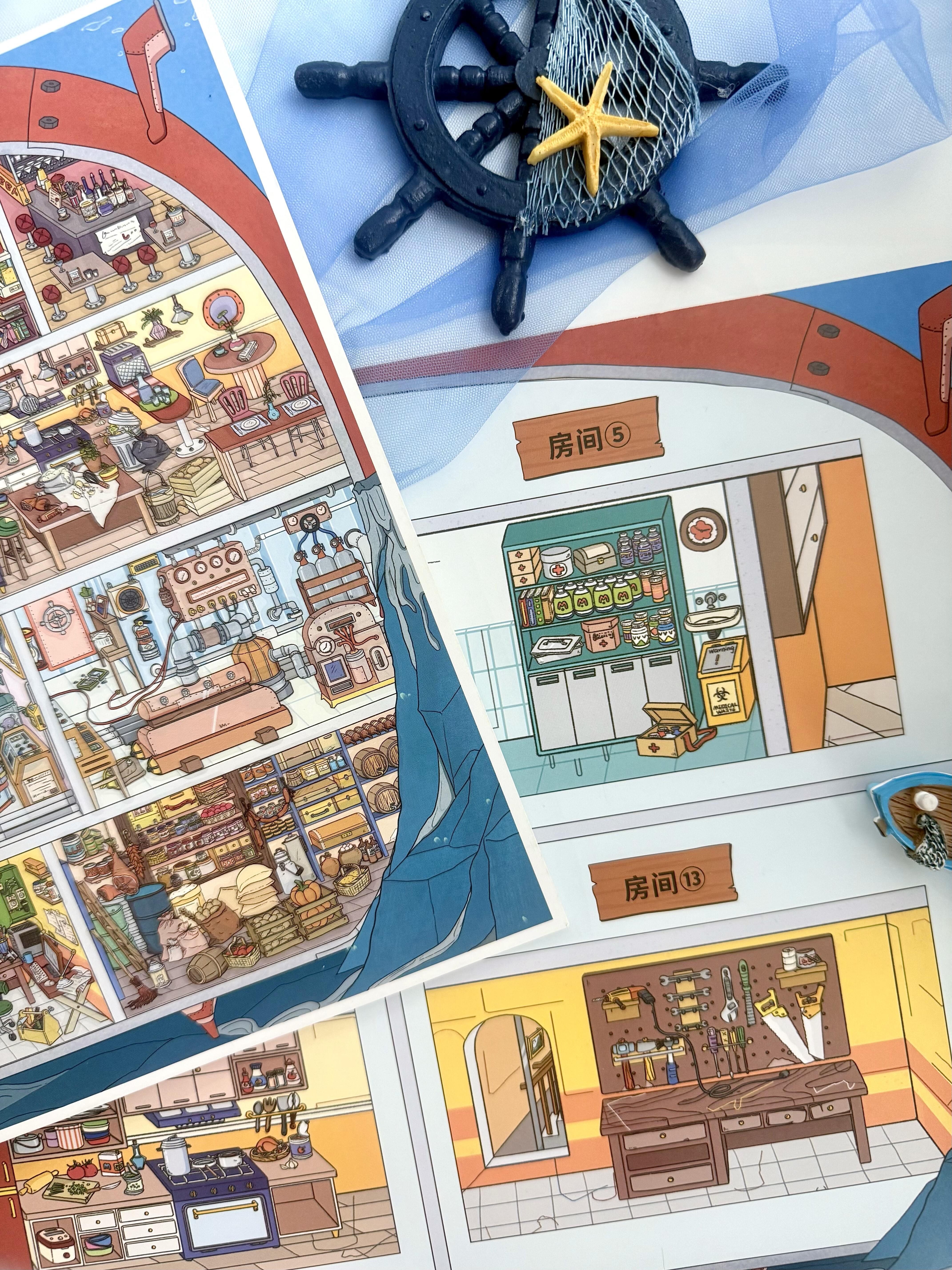 #283 Deep sea submarine(Size:XL)