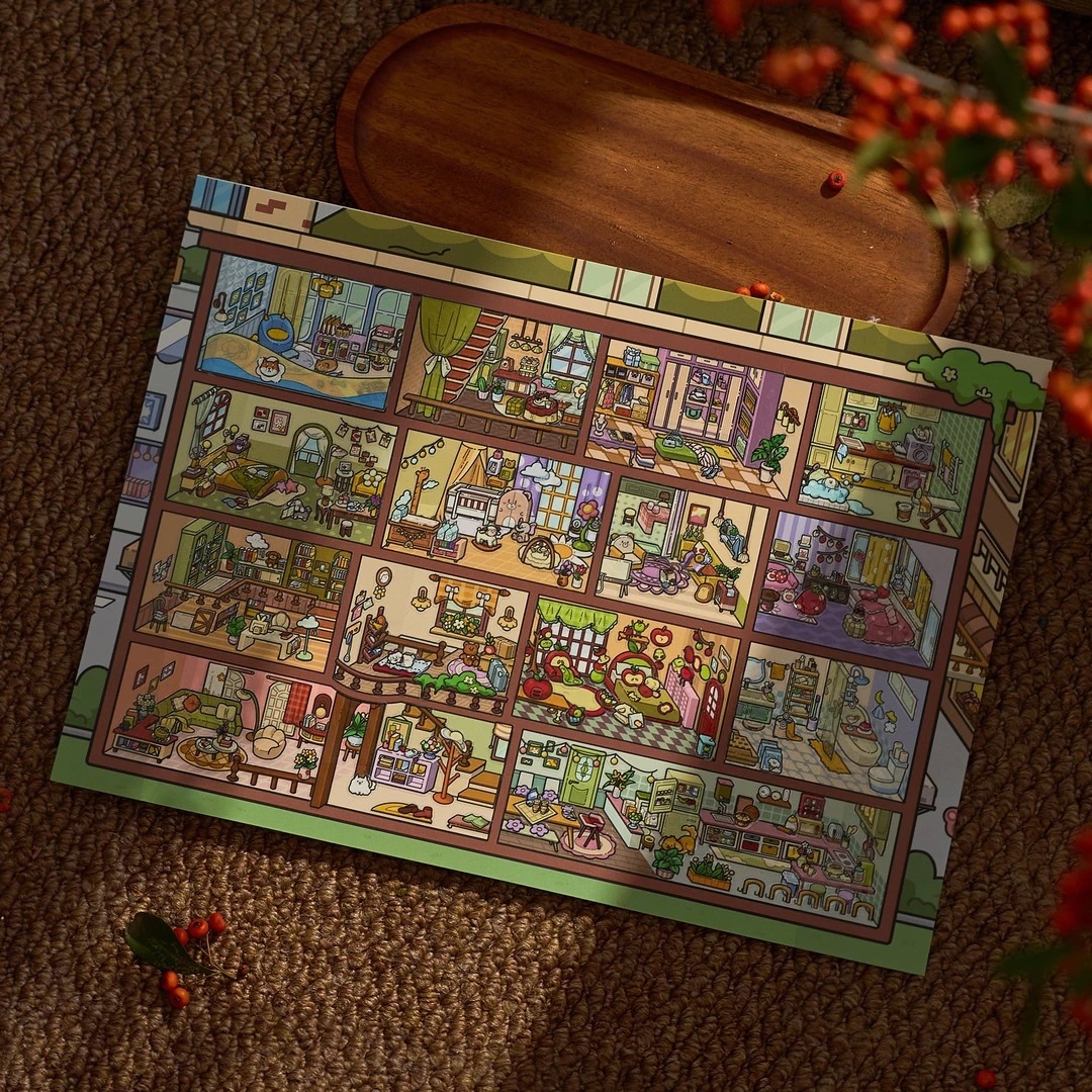 #022 My little room (Size:XL)