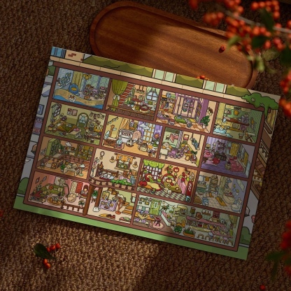 #022 My little room (Size:XL)