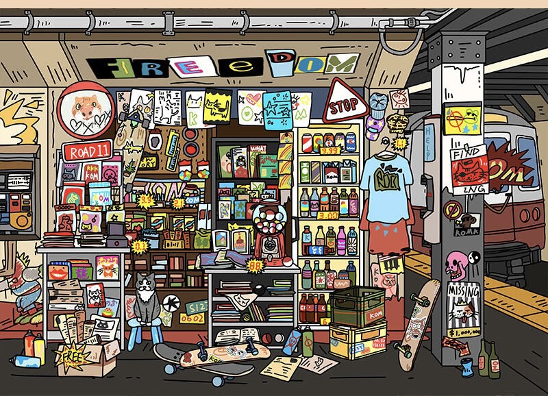 #048 Graffiti zone(Size:L)