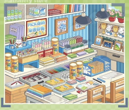 #088 Daily necessities series scene book(Size:M)