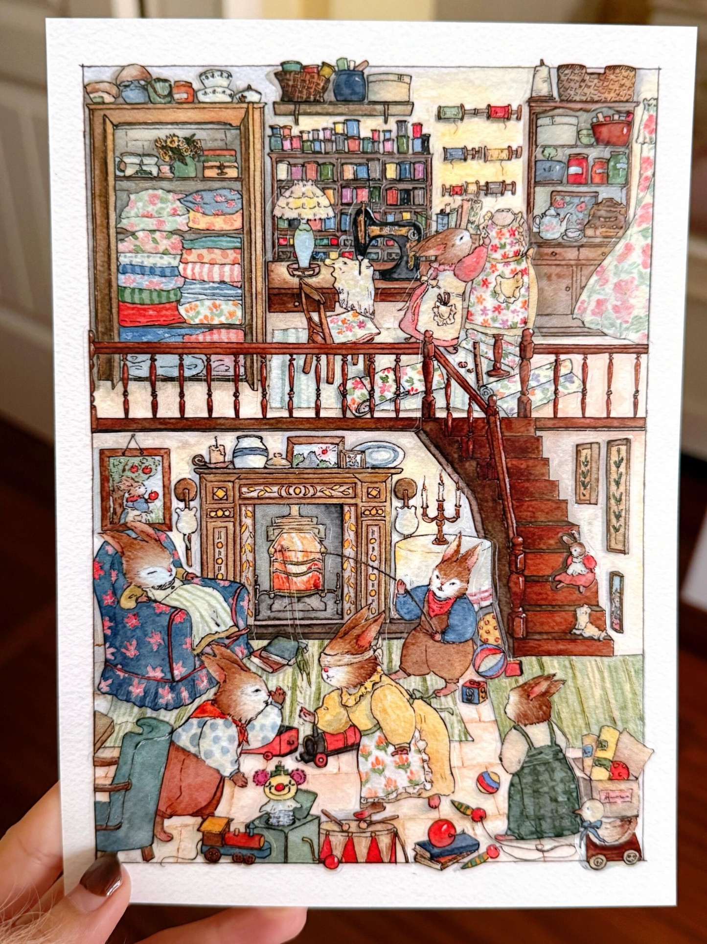 #281 Bunny little cottage(Size:L)