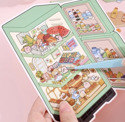 #156 Mini Surprise Refrigerator(Size:S)