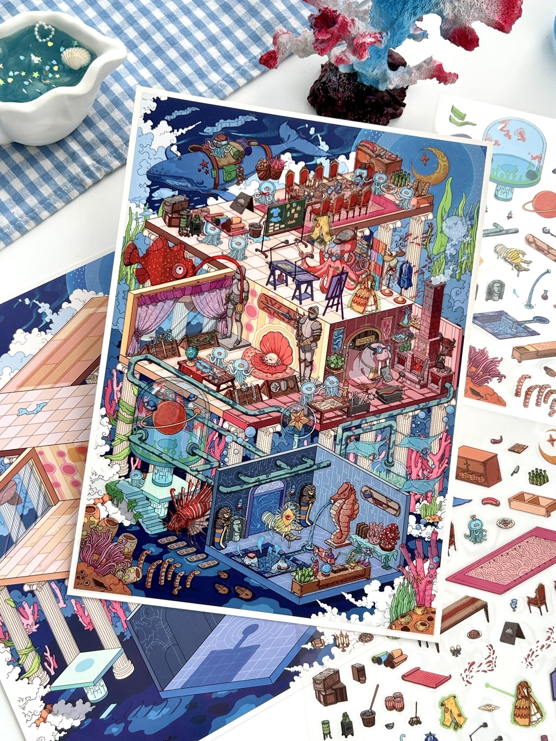 #231 Deep Sea Hall Today's Business Hours Series: Vol.27 (Size：XL)