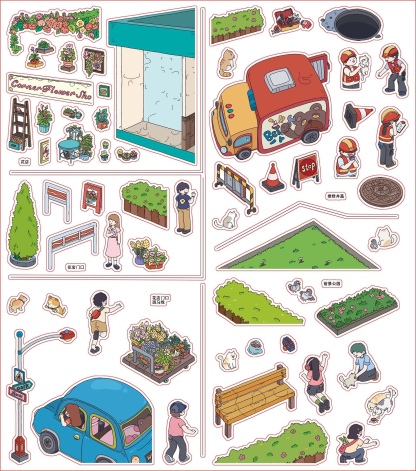 #294 Busy Street (Size:XL)