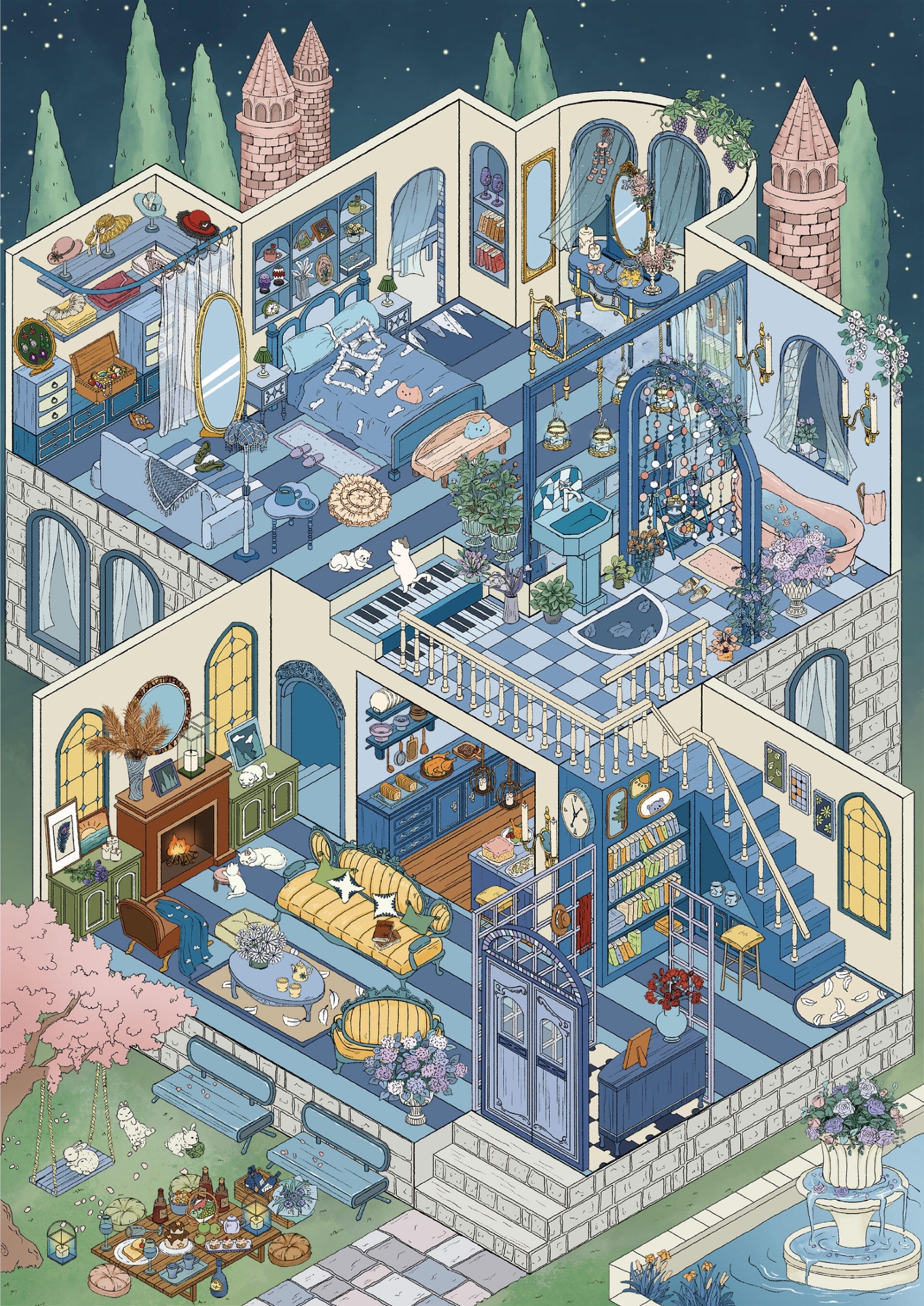 #309 My dream mansion (Size:L)