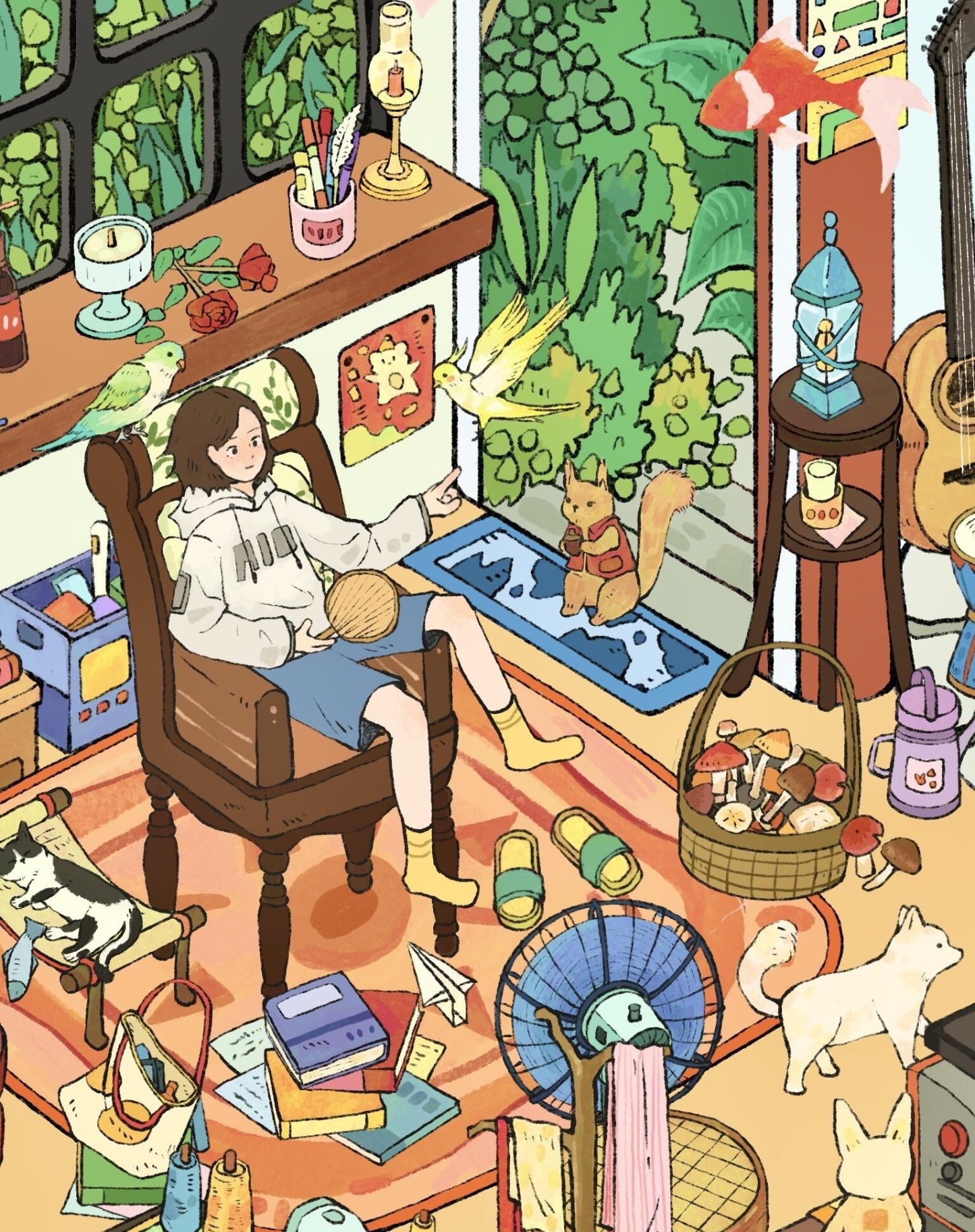 #036 Orange Lily 5.0(Size:L)