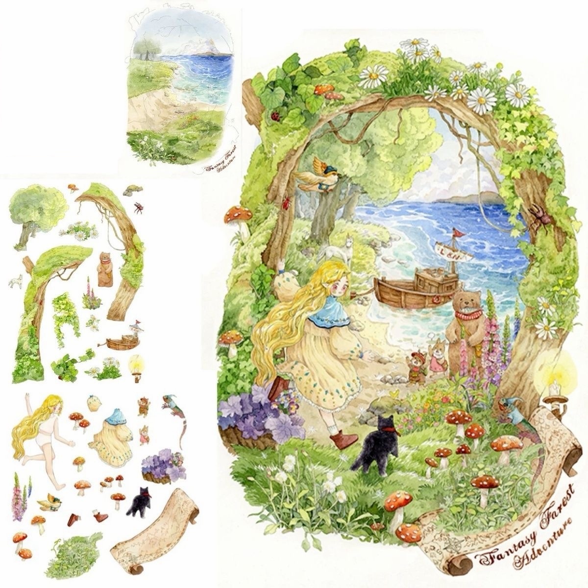 #224 Fairy World（Size:L）
