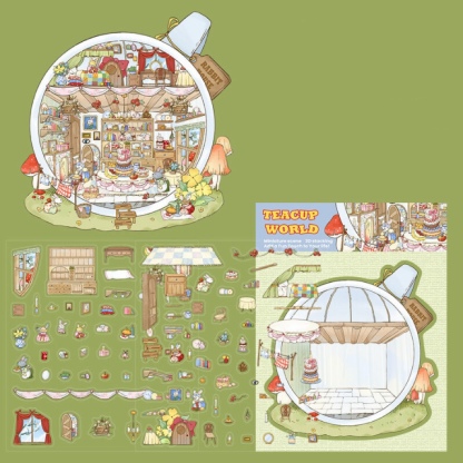 #091 Teacup world (Size:S)