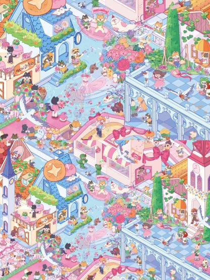 #253 Star wishing town 12.0(Size:XL)