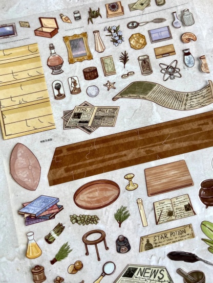 #074 Magic study room (Size:XL)
