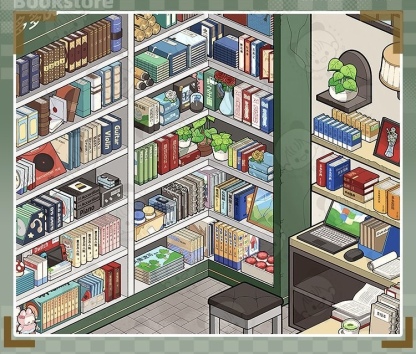 #088 Daily necessities series scene book(Size:M)