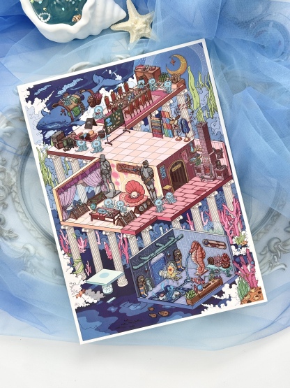 #231 Deep Sea Hall Today's Business Hours Series: Vol.27 (Size：XL)