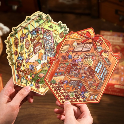 #267 Mr.Paper 3D cozy room(Size:M)