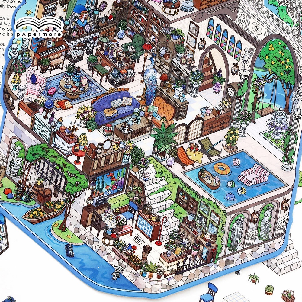 #262 Papermore little corner 9.0(Size:L)