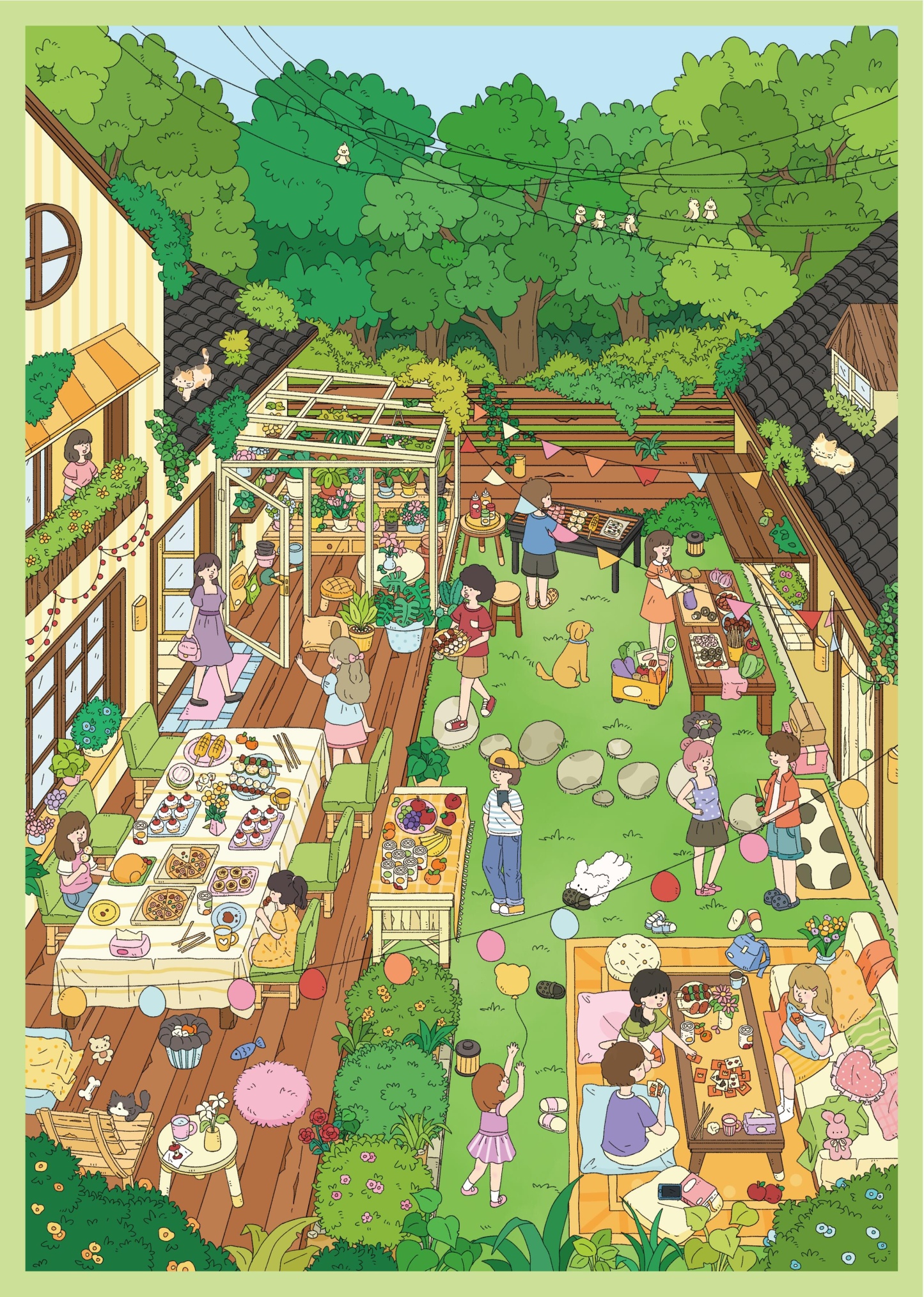 #289 Little Yard(Size:L)