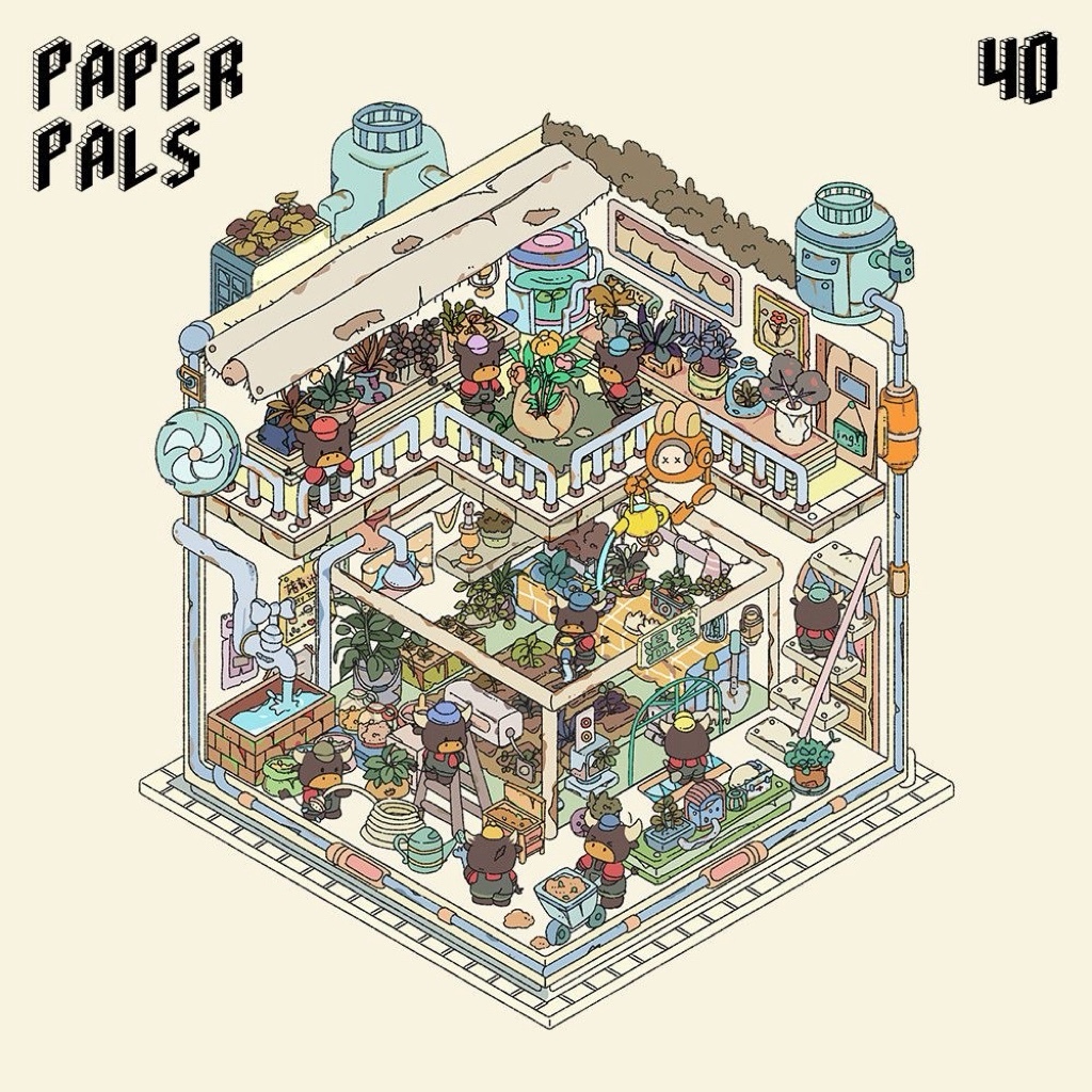 # Paper Pals 4.0（Size:M）