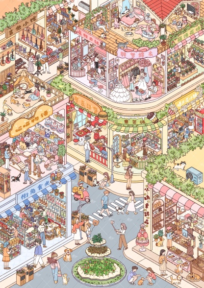 #272 Warm street (Size:XL)