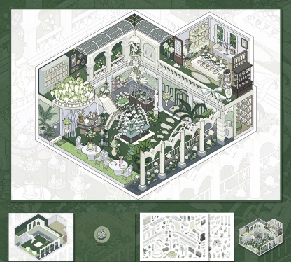 #037 Kakawu Girls mansion (Size:L-XXL)