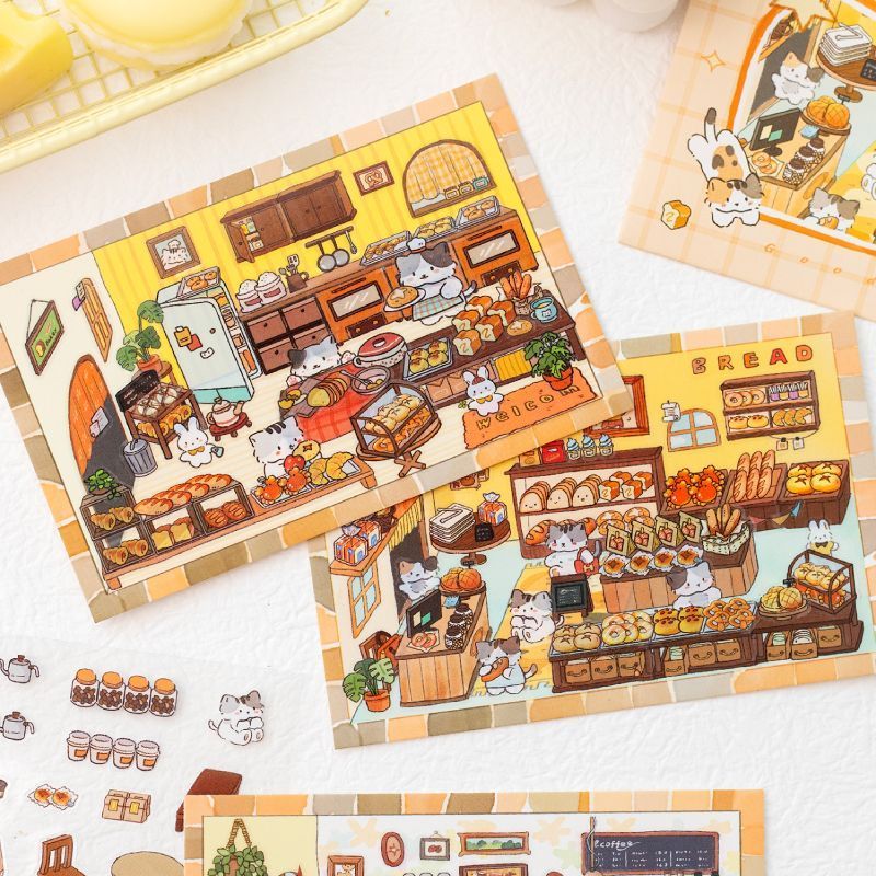 #188 Kitten Bakery (Size:S)