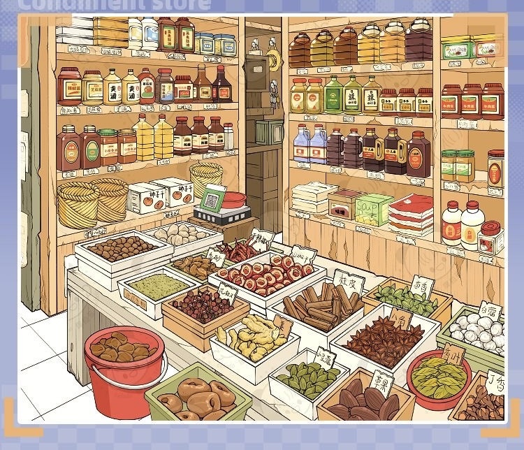 #088 Daily necessities series scene book(Size:M)