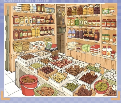 #088 Daily necessities series scene book(Size:M)