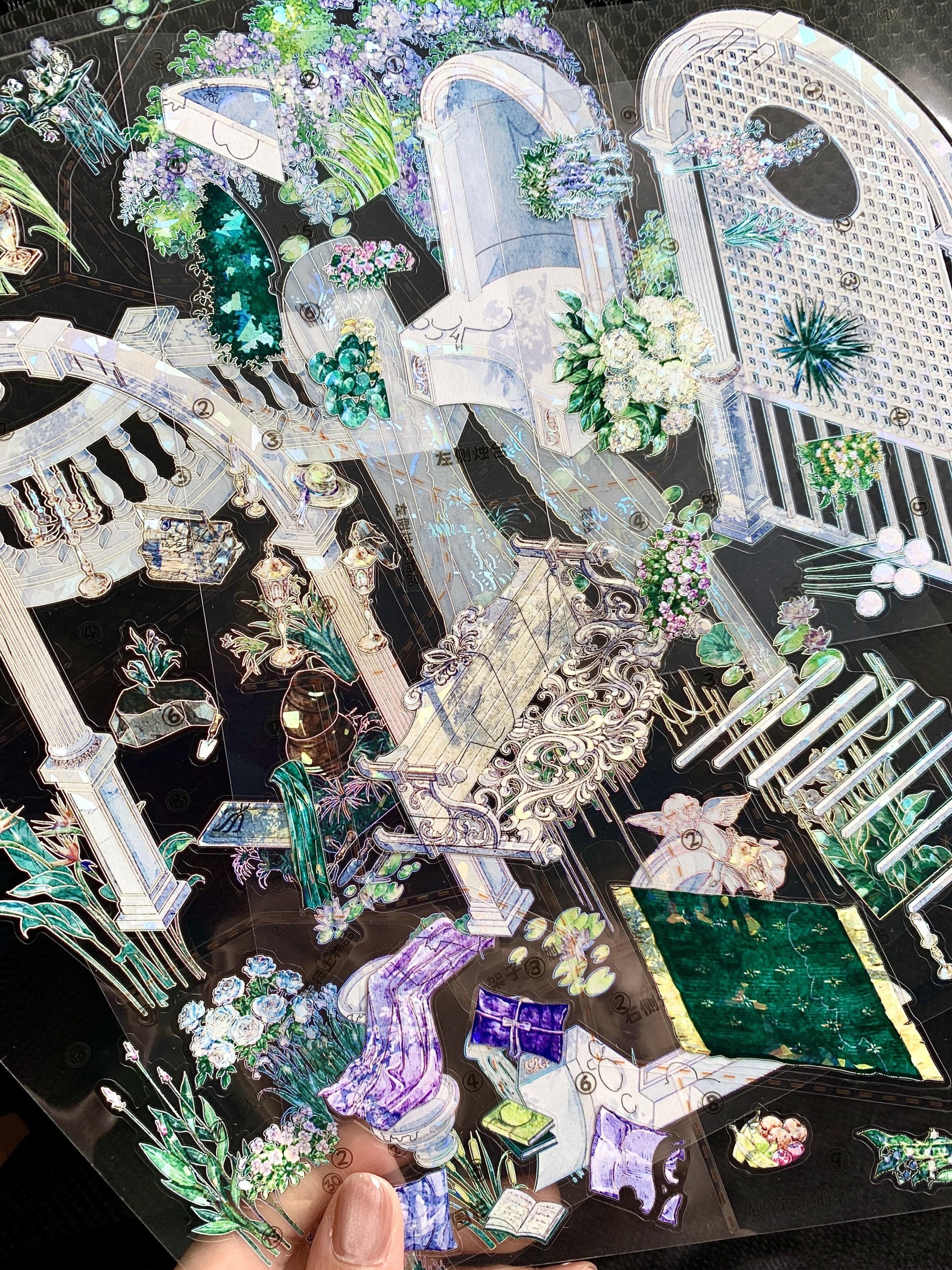 #322 Backyard Garden（Size:XL)